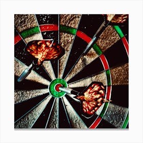 Bullseye Canvas Print