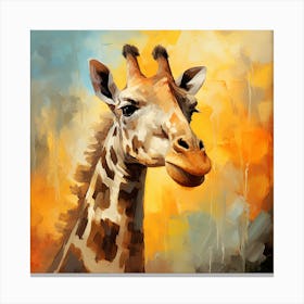 Giraffe 11 Canvas Print