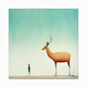 Cute Deer Canvas Print