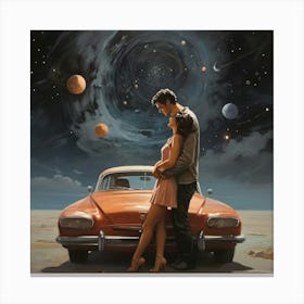 Ill Take You To The Stars For A Second Date Art Print 1 Canvas Print