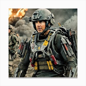 Edge Of Tomorrow 1 Canvas Print