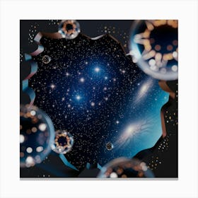 Paint The Night Sky Full Of Stars (4) Canvas Print