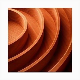 Spiral Bowls Canvas Print