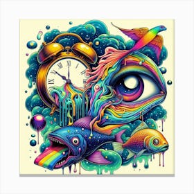 Psychedelic Art Canvas Print