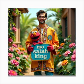 No Salah King Canvas Print