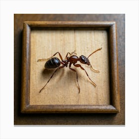 Ant In A Frame 1 Canvas Print