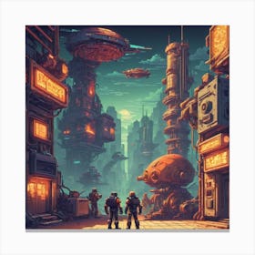 Robotica 3 Canvas Print