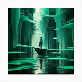 Ice City Canvas Print