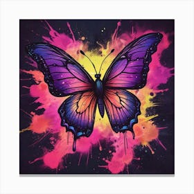 Butterfly Painting 315 Canvas Print