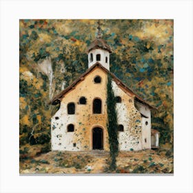 Kirche In Cassone, Gustav Klimt 28 Canvas Print