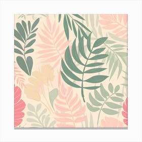 Tropical Leaves 3 Canvas Print