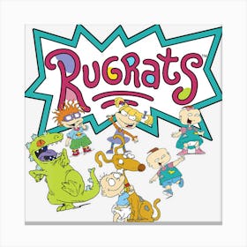 Rugrats Group Play Time Canvas Print