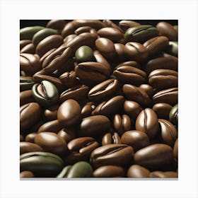 Coffee Beans 327 Canvas Print