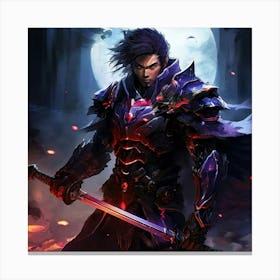 Hero Of Legends Canvas Print