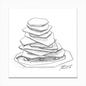 Pancake House Canvas Print