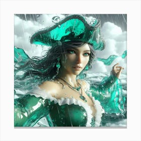 Mermaid 63 Canvas Print