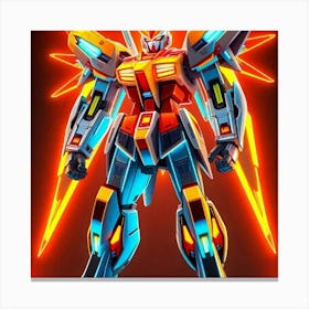 Gundam 08 Canvas Print