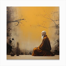 Meditation Series 02 By Csaba Fikker For Ai Art Depot 16 Canvas Print