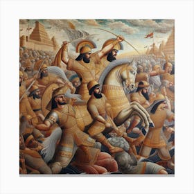 Battle Of Babylon12 Canvas Print