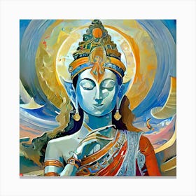 Vishnu 4 Canvas Print