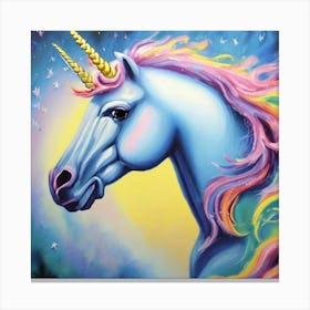 Unicorn Love Canvas Print