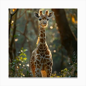 Giraffe 109 Canvas Print