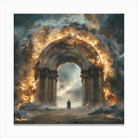 Gates Of Hell Canvas Print
