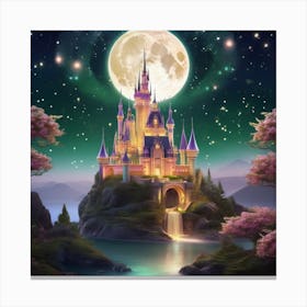 Cinderella Castle 1 Canvas Print