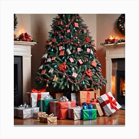 Christmas Tree 25 Canvas Print