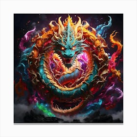Dragon 6 Canvas Print