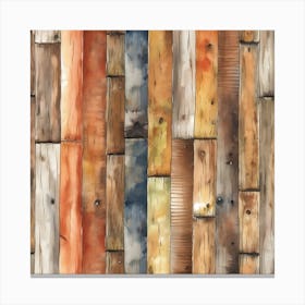 Wood Planks Canvas Print