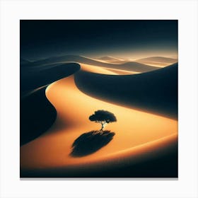 Sand Dunes Canvas Print