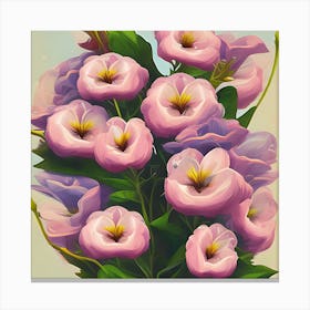 Alstroemeria Flowers 5 Canvas Print