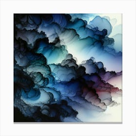 Abstract Clouds Canvas Print