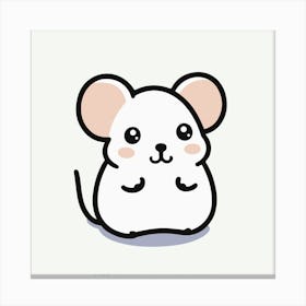 Cute Mouse 3 Canvas Print