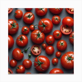 Red Tomatoes 7 Canvas Print