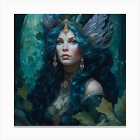 Mermaid 17 Canvas Print