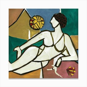 Woman In A Bikini 14 Canvas Print