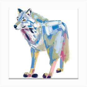 Arctic Wolf 04 Canvas Print