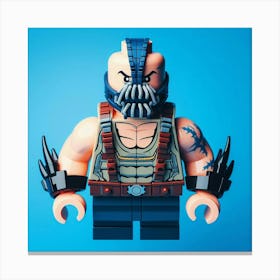Bane from Batman in Lego style 2 Canvas Print