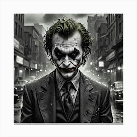 Joker 234 Canvas Print