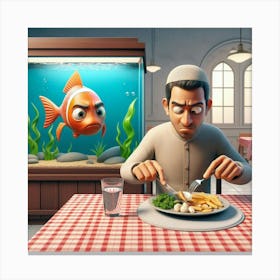 Fish Tank 2 Canvas Print