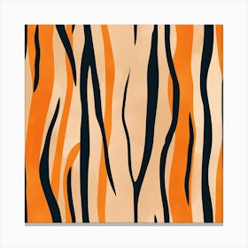 Tiger Stripes Canvas Print