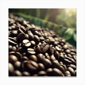 Coffee Beans 58 Canvas Print