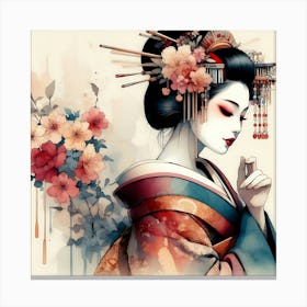 Geishaart332 Canvas Print