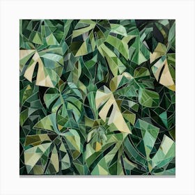 Monster Leaves 4 Canvas Print