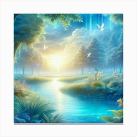 Fairy Forest 34 Canvas Print