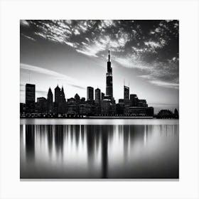 Chicago Skyline 2 Canvas Print