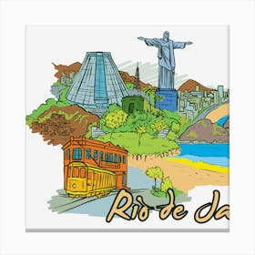 Rio De Janeiro Canvas Print