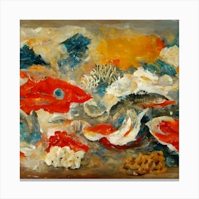 Fish In The Sea Canvas Print